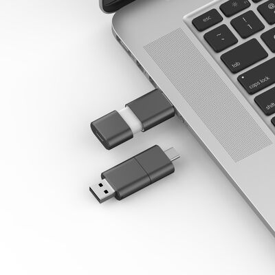 USB 3.0 및 USB 2.0 플래시 드라이브 슬라이드 모양이 CE,FCC,ROHS와 일치하는 고속 C 타입