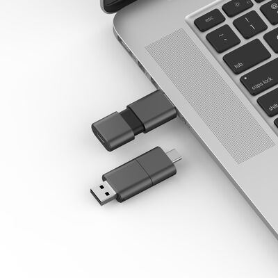 USB 3.0 및 USB 2.0 플래시 드라이브 슬라이드 모양이 CE,FCC,ROHS와 일치하는 고속 C 타입