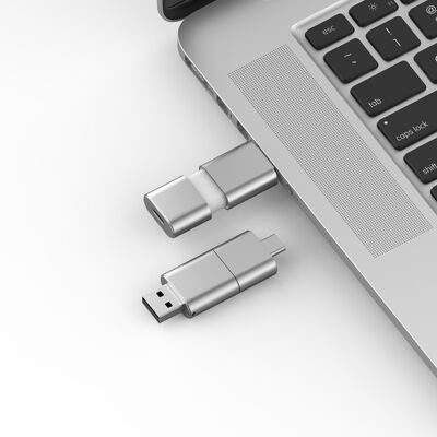 USB 3.0 및 USB 2.0 플래시 드라이브 슬라이드 모양이 CE,FCC,ROHS와 일치하는 고속 C 타입