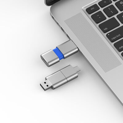 USB 3.0 및 USB 2.0 플래시 드라이브 슬라이드 모양이 CE,FCC,ROHS와 일치하는 고속 C 타입