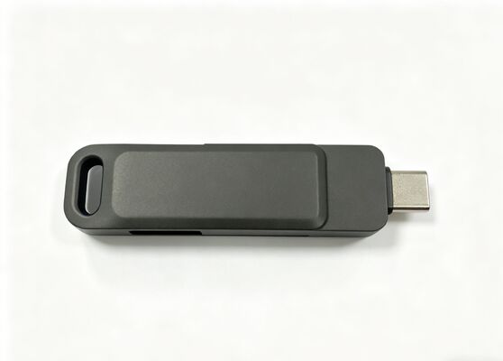 유형 C를 가진 매트 USB 3.0를 가진 총 검정 체색은 전화를 위해 일치할 수 있습니다