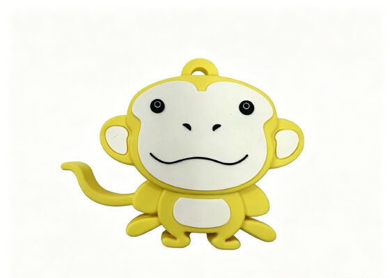사용자 정의 원숭이 모양 PVC 곰팡이 개인화된 USB 플래시 드라이브 마케팅 및 안전한 데이터 접근을 위한 데이터 암호화 옵션