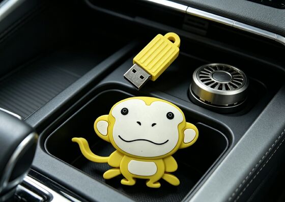 사용자 정의 원숭이 모양 PVC 곰팡이 개인화된 USB 플래시 드라이브 마케팅 및 안전한 데이터 접근을 위한 데이터 암호화 옵션