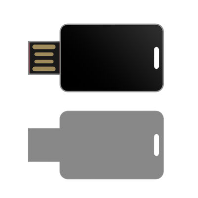 금속 LED 라이트 USB 플래시 드라이브 내구성 금속 껍질 암호화 없이 다양한 운영 체제 및 장치와 호환