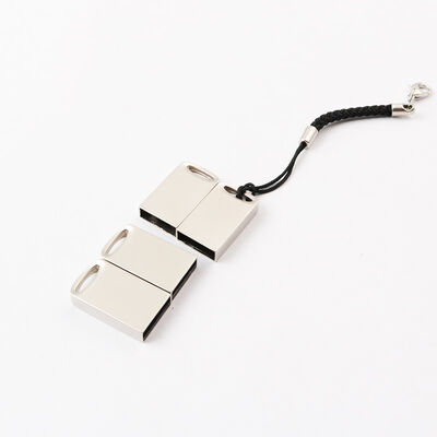 열쇠 고리 금속 Usb 플래시 드라이브 레이저 로고가 있는 금속 Usb는 맞춤형 디자인을 따릅니다.