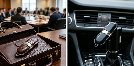 A등급 가죽 USB 메모리 가죽 USB 플래시 드라이브 플래시 드라이브는 A등급 칩과 임원용 가죽 외장을 갖추고 있습니다.