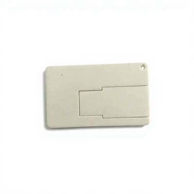 충격 및 방수 MINI 신용 카드 USB 스틱 금속 플라스틱 지원 데이터 업로드 데이터 관리용 내구성 휴대용 USB 드라이브