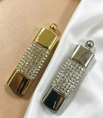 투명 크리스탈 USB 메모리 스틱, 최대 5Gbps 데이터 전송 속도, 방수, 내구성, 휴대용 저장 장치, 여성 선물