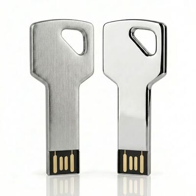 암호화 가능 아연 합금 키 USB 플래시 드라이브 맞춤형 디자인 환영 내구성이 뛰어난 보안 저장 장치 비즈니스에 이상적