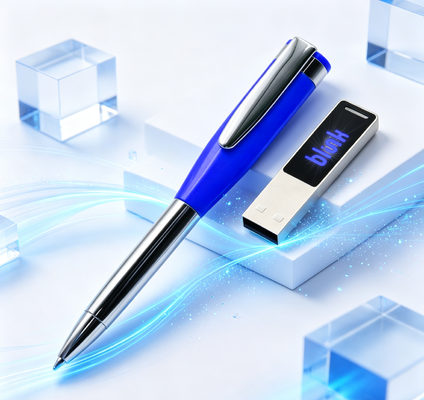20g 가벼운 CE/ROHS/FCC 인증 펜 USB 플래시 드라이브