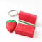 PVC 개방 몰드 귀여운 USB 스틱 수박 딸기 초콜릿은 형성했습니다