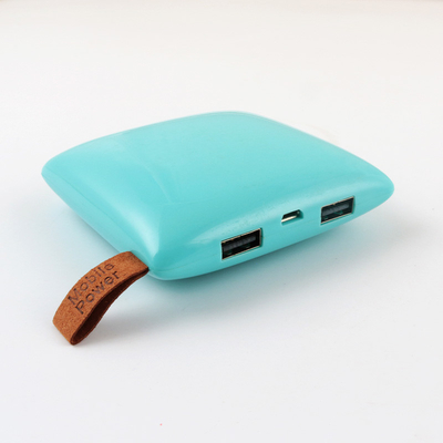 푸른 광고 방식 선물 파워 뱅크 좋은 배터리 질 3000MAH