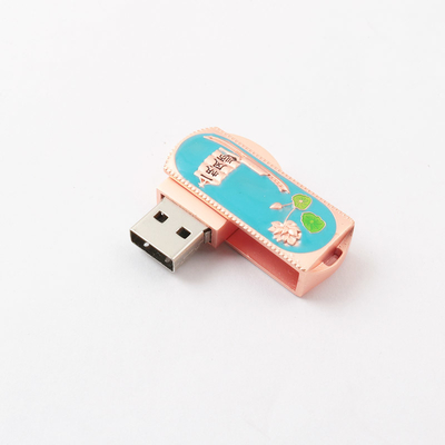 조각은 3.0 2.0 트위스트 USB 플래쉬 드라이브 주형 360 급을 꽃피웁니다