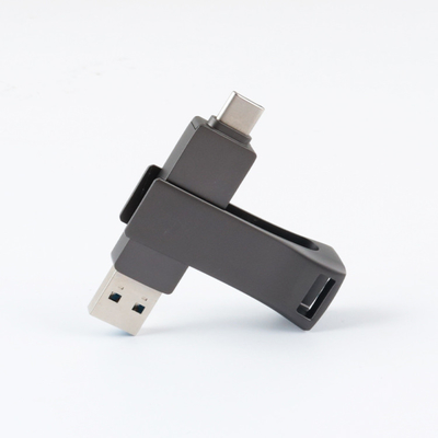 금속 모양 Otg 유형 C Pendrive Usb 3.0 빠른 속도 일치 EU 및 미국 Standrad