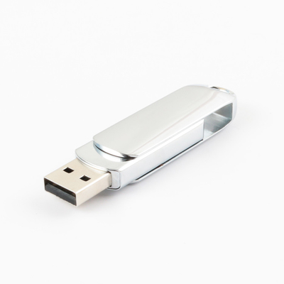 광택 금속 Usb 플래쉬 드라이브 트위스트는 16GB 32GB 64GB 128GB 100mbs Usb 3.0을 형성했습니다