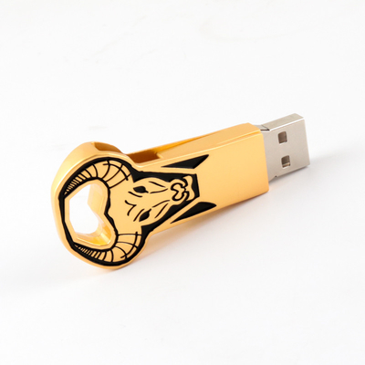 미노타우로스 형태 Usb 3.0 금속 Usb 플래시는 100MB/S를 작성하는 고속도 읽기를 운전합니다