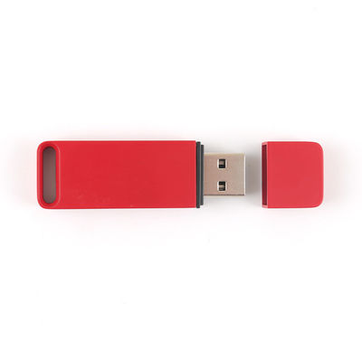 굽기 페인트면 USB 3.0 플래쉬 드라이브 OEM 체색과 빨간색과 로고