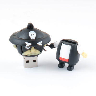 주문 제작된 모양이 형성된 키클롭스 만화 Usb 플래쉬 드라이브 Usb 2.0과 3.0 고속