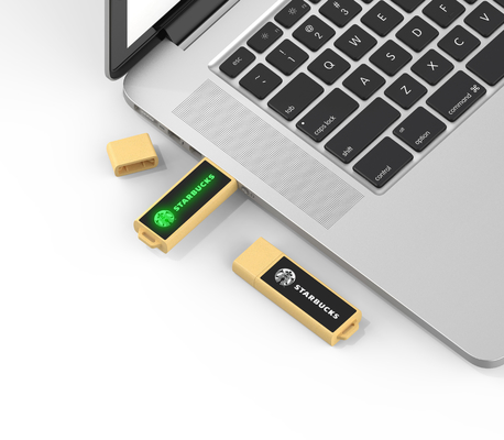 가치없고 플라스틱 128gb 플래쉬 드라이브, 재활용 가능 물질 Usb 2.0 메모리 스틱