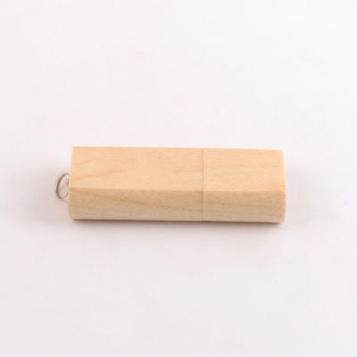 15MB/S 32GB 128GB 단풍나무 나무로 된 USB 플래시는 소원환 Usb 3.0으로 구동합니다