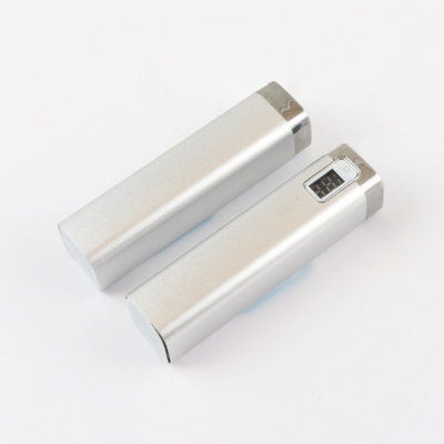 금속 캠핑 전원 은행 2400MAH 18650 리튬 이온 배터리