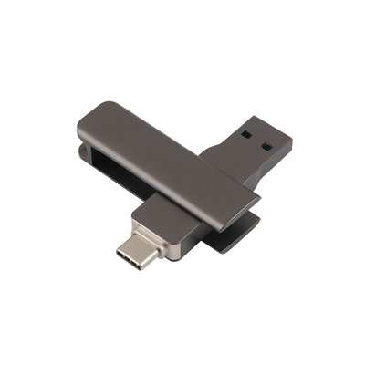 EU와 금속 형태 총 블랙형 Ｃ USB 3.0 드라이브 합의와 우리 스탠드라드
