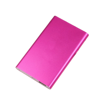 금속 경품 휴대용 전력 은행 광고 방식 3000MAH 5000MAH 리튬 배터리