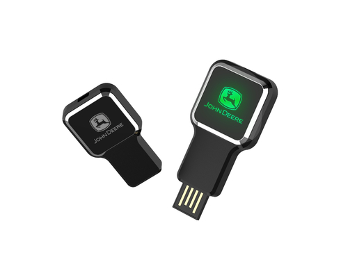 CE 푸시 풀 스타일 라이트 크리스탈 USB 스틱 1GB