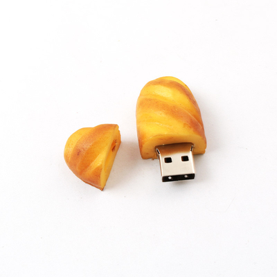 고속 USB 3.0 인터페이스가 있는 32GB 개인화된 빵 USB 플래시 드라이브