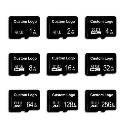 256GB 마이크로 카드 안정적인 스토리지 솔루션에 대한 온도 증명 내구성