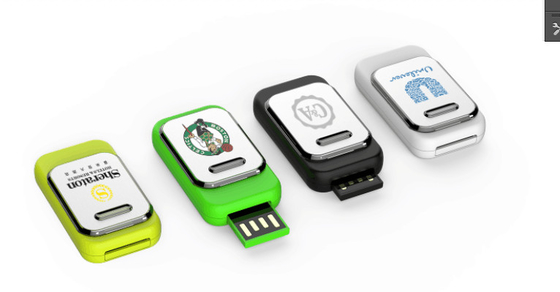 고무 코팅 플라스틱 USB 스틱 256GB 메모리 검은색/백색 토시바 칩