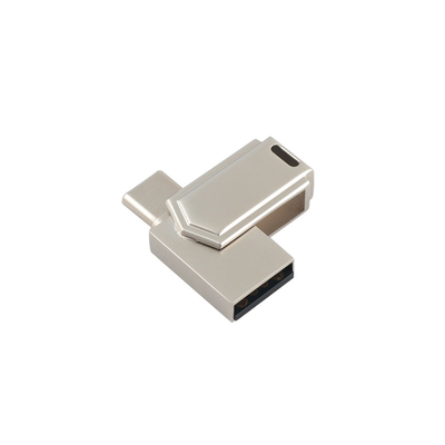 13g 진크 합금 USB 3.0 및 데이터 암호 및 레이저 USB 로고와 함께 C 타입 메모리 스틱