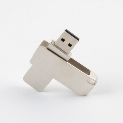 탄력적 트위스트 3.0 2.0 Usb 플래쉬 드라이브, 128GB 256GB 매트 금속 회전 Usb 100MBS