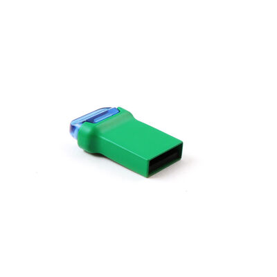 녹색 체색 소형 Udp 플래시 드라이브 금속 Usb 플래시 드라이브는 맞춤형 로고 및 포장을 만들 수 있습니다.