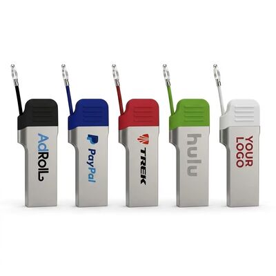 작은 체인 금속 덮개가 있는 USB A가 있는 유형 C USB 플래시 드라이브는 레이저 및 로고 인쇄 빠른 속도 3.2 usb 및 3.1 usb를 사용할 수 있습니다.