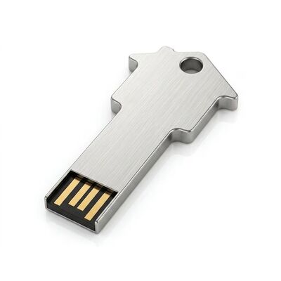 진주 사슬 금속 USB 플래시 드라이브 은 컴팩트 저장 장치 운영 온도 마이너스 50에서 플러스 80도 비즈니스에 이상적입니다