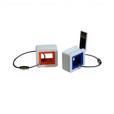 고속 데이터 전송 애플리케이션에 적합한 128GB USB 3.0 플라스틱 소재 흰색 검정색 파란색 빨간색 메모리 옵션