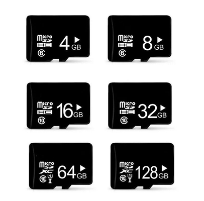 전화기 카메라 GPRS를 위한 10 TF 극소 SD 메모리 카드 256GB 2TB를 분류하세요