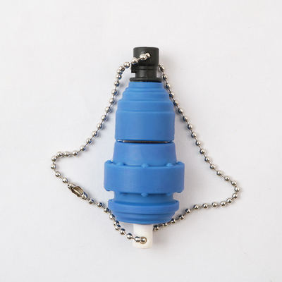 PVC 열려있는 형 주문 USB 섬광은 Keychain를 가진 8gb 16GB 32GB 64GB 128GB를 몹니다