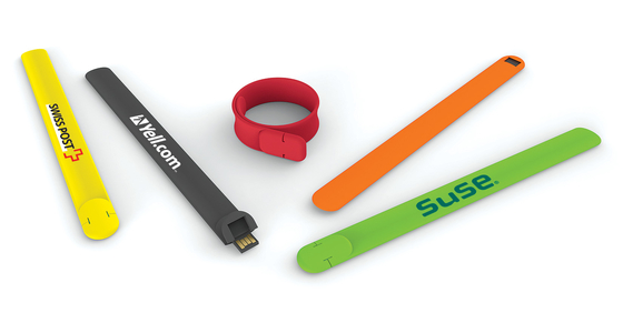 OEM ODM 실리콘 손목 밴드 USB 2.0 플래쉬 드라이브 128GB UDP 플래시 10MB/S
