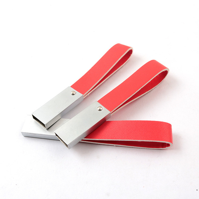 256GB 가죽 Usb는 2.0 3.0개별적 Usb 메모리 스틱 ODM OEM을 운전합니다