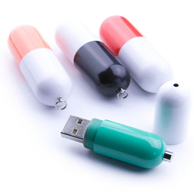 정제는 플라스틱 주문형 USB 플래시 드라이브 3.0 80MB/S 32GB 64GB 128GB를 형성했습니다