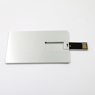 2.0개의 신용 카드 UBS 드라이브 16GB 32GB UDP 플래시 칩 가득 찬 메모리를 금속을 입히세요