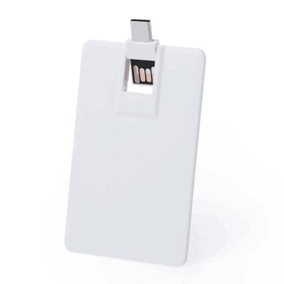 OTG 안드로이드 신용 카드 Usb 메모리 스틱 CMYK는 64GB 128GB를 출력합니다