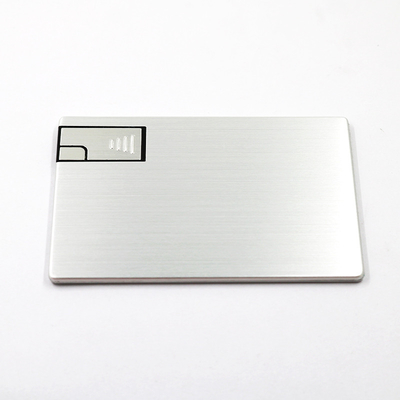 은 금속 2.0 신용 카드 USB는 승인받은 16GB 32GB 로스를 붙입니다