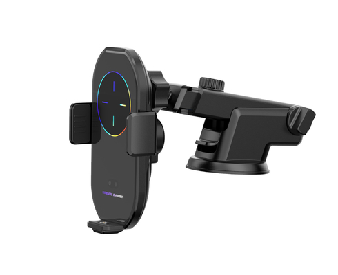 10W 카폰 무선 충전기 ABS 재질 코팅하는 OEM 로고 탑재