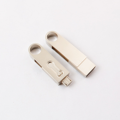 금속 OTG 3.0 극소 Usb는 안드로이드 휴대 전화 사용을 위해 128GB 7 밀리미터를 붙입니다