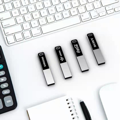 레이저 로고는 LED 라이트 Usb 플래쉬 드라이브 2.0 고급 품질 가득 찬 메모리를 신니