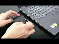 은색 매트 보디 금속 USB 펜 드라이브 2.0 64GB 128GB 20MB/S 사용자 지정 레이저 로고